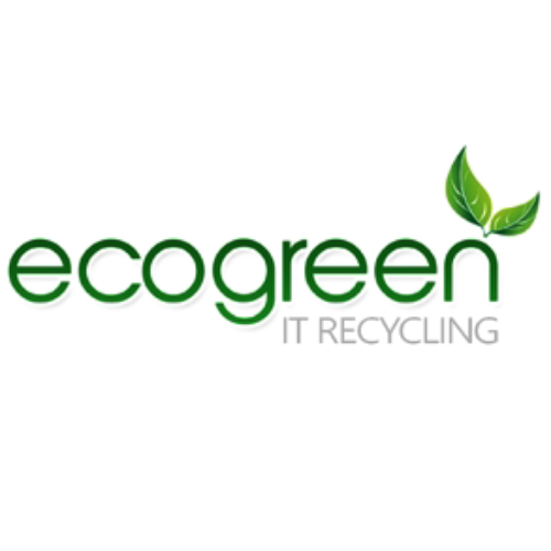 Eco green it recycling logo