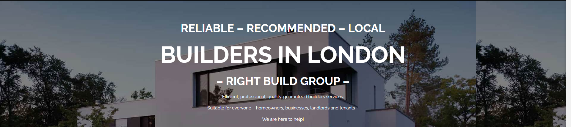 builders in London